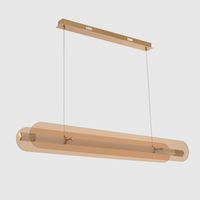 Светильник подвесной арт-AMARILLO SP70W LED BRASS — фото 1, Подвесные светильники