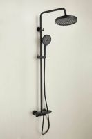 Товар: Душевая система с тропическим душем BELZ, черная матовая, арт-B25713-7 - фото 3 Душевая система с тропическим душем BELZ, черная матовая, арт-B25713-7 — фото 3, Душевые стойки