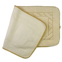 Товар: Коврик д/ванной комнаты 60х120 см., вышивка логотип КОРОНА, кремовый, окантовка золото арт-31917 - фото 6 Коврик д/ванной комнаты 60х120 см., вышивка логотип КОРОНА, кремовый, окантовка золото арт-31917 — фото 6, Коврики для ванной комнаты