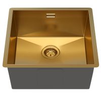 Товар: Кухонная мойка Reflexion Iseo RX2250GD брашированное золото - фото 112 Кухонная мойка Reflexion Iseo RX2250GD брашированное золото — фото 112, Кухонные мойки