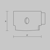 Товар: Комплектующие для профиля Led Strip ALM011EC - фото 3 Комплектующие для профиля Led Strip ALM011EC — фото 3, Комплектующие для освещения
