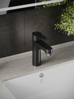 OneLife смеситель для раковины однорычажный полимерный, черный арт-P07-021b — фото 7, Смесители для раковины