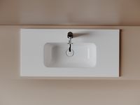 Раковина мебельная накладная Compact 810x395x170, цвет белый арт-CN7026 — фото 3, Раковины встраиваемые сверху