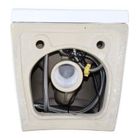 Унитаз импульсный Azario 360х570х375 подвесной, полукруглый, быстросъемное сиденье микролифт, монтажная рама в комплекте арт-AZ-102C — фото 10, Подвесные унитазы