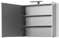 Зеркальный шкаф Aquanet Порто 80 белый 00195728 — фото 3, Зеркальные шкафы в ванную