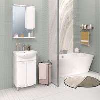 Зеркальный шкаф VIKTORIA 50 /правый/ AQUA DE MARCO 1050CVIC/R — фото 9, Зеркальные шкафы в ванную