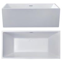 Товар: Ванна HATRIA Ванны Y7AZ01 отдельностоящая цвет белый - фото 1 Ванна HATRIA Ванны Y7AZ01 отдельностоящая цвет белый — фото 1, Акриловые ванны