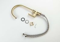 Товар: ОБЕРОН смеситель для кухни, шлиф. золото арт-AQ1282BG - фото 2 ОБЕРОН смеситель для кухни, шлиф. золото арт-AQ1282BG — фото 2, Смесители для кухни