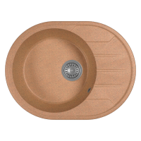 Мойка "Лиана" 620, терракота СМс арт-29.020.B0620.406 — фото 1, Кухонные мойки