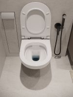 Agger Унитаз подвесной безободковый белый с инсталляцией, микролифт, кнопка смыва белая арт-ATI06100+APB188 — фото 7, Комплекты унитаз + инсталляция