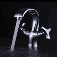 Товар: Смеситель для раковины D&K Hessen DA1382141, хром - фото 1 Смеситель для раковины D&K Hessen DA1382141, хром — фото 1, Смесители для раковины