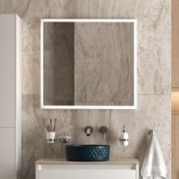 Товар: Зеркало Allen Brau Activity 80 1.340027.WM белый матовый - фото 5 Зеркало Allen Brau Activity 80 1.340027.WM белый матовый — фото 5, Зеркала в ванную комнату