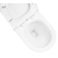 Унитаз ABBER Bequem AC1108P подвесной белый с импульсным смывом — фото 12, Подвесные унитазы