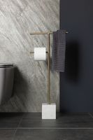 Держатель туалетной бумаги Allen Brau Priority 6.31FT1-GB золото браш — фото 9, Держатели туалетной бумаги