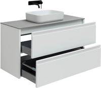 Тумба под раковину Allen Brau Fantasy 120 1.11005.WM белый матовый — фото 6, Тумбы под раковину