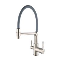 Смеситель для кухни Rose , сатин арт-R658L — фото 1, Смесители для кухни