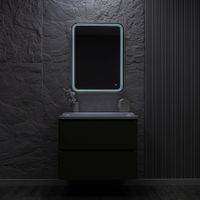 600x800 Зеркало с подсветкой, универсальный монтаж арт-AQM9107 — фото 4, Зеркала в ванную комнату