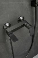 Смеситель для ванны с душем BELZ, оружейная сталь, арт-B60715-3 — фото 7, Смеситель для ванны