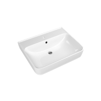 Раковина KIROVIT Олимпия 600 мебельная белый (Вн Крв17) 4640021061152 — фото 1, Раковины встраиваемые сверху