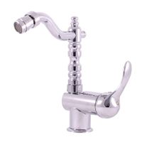 Смеситель Labe для биде с круглым поворотным изливом 185 мм, L008.5/9 — фото 1, Смесители для биде