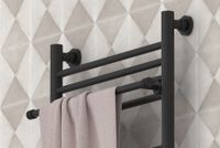 Товар: Полка прямая Полка Сунержа прямая / L 370 Тёмный титан муар арт-15-2012-0370 - фото 1 Полка прямая Полка Сунержа прямая / L 370 Тёмный титан муар арт-15-2012-0370 — фото 1, Полки для полотенец