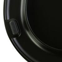 MONACO Крышка/сиденье унитаза Standart, с системой Microlift, цвет черный матовый/хром 32075 — фото 6, Сиденья для унитаза