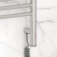 Полотенцесушитель электрический Сунержа Богема 3.1 с полкой 800х400 МЭМ правый Без покрытия 00-6007-8040 — фото 2, Электрические полотенцесушители