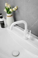 Смеситель для раковины BELZ , белый арт-B10810-8 — фото 5, Смесители для раковины