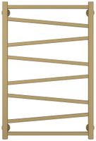 Полотенцесушитель водяной Сунержа Сирокко 800х500 Матовое золото арт-032-0253-8050 — фото 1, Водяные полотенцесушители