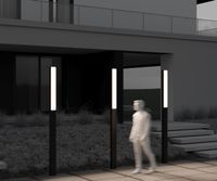 Садово-парковый светильник Outdoor O470FL-L40GF3K — фото 9, Уличное освещение