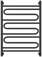 Полотенцесушитель водяной Сунержа Элегия+ 800х600 Матовый чёрный арт-31-0205-8060 — фото 1, Водяные полотенцесушители