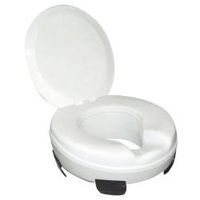 Сиденье для туалета эргономичное с крышкой для инвалидов, шт 15033.W — фото 1, Сиденья