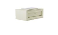 Тумба Классик 90см 1ящ RAL1013 мат., раковина Ретро бел глянц, столешница Solid в цвете арт-4631177715570 — фото 4, Тумбы с раковиной