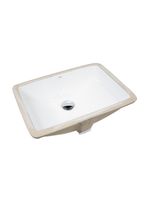 BOND Раковина встраиваемая под столешницу 53х37,5х20см прямоугольная белая с переливом арт-S96-530 — фото 11, Раковины встраиваемые снизу