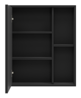 Зеркальный шкаф арт-П-Нен-04060-50 — фото 3, Зеркальные шкафы в ванную