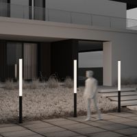 Садово-парковый светильник Outdoor O467FL-L100B3K — фото 2, Уличное освещение