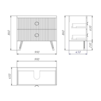 Товар: Тумба напольная "АТРИО-105 см" с 2-я ящ. белый глянец (ум.МОДЕРН-105) арт-1010501 - фото 4 Тумба напольная "АТРИО-105 см" с 2-я ящ. белый глянец (ум.МОДЕРН-105) арт-1010501 — фото 4, Тумбы под раковину