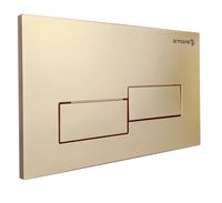 Клавиша смыва BETTOSERB золото матовое BRICKS арт-40006483 — фото 1, Кнопки смыва