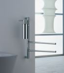 Ершик COLOMBO DESIGN PLANETS B9805 напольный цвет хром — фото 1, Ершики для унитаза