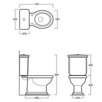 Товар: Унитаз SIMAS LANTE напольный к бачку моноблок цвет белый LA07 - фото 2 Унитаз SIMAS LANTE напольный к бачку моноблок цвет белый LA07 — фото 2, Подвесные унитазы
