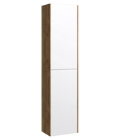 Товар: Подвесной пенал 36,5 см с двумя дверьми с системой открывания «push-to-open». Цвет дуб балтийский/белый арт-MOB0535DB+MOB0735W - фото 4 Подвесной пенал 36,5 см с двумя дверьми с системой открывания «push-to-open». Цвет дуб балтийский/белый арт-MOB0535DB+MOB0735W — фото 4, Пеналы для ванной комнаты