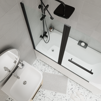 Ограждение VIVA90B N душевое Ceruttispa без поддона (90x90x195) — фото 244, Прямоугольные душевые уголки