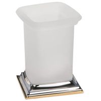 Стакан COLOMBO DESIGN PORTOFINO настольный цвет золото арт-B3241.GOLD — фото 1, Стаканы для зубных щеток