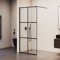 Душевая перегородка RGW WA-011B 90x200, профиль черный, стекло прозрачное(Принт)/8 мм, арт-35101190-84 — фото 3, Душевые перегородки