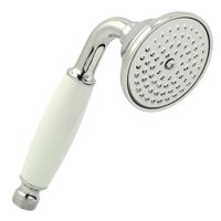 RICAMBI Ручной душ, латунь, бел./хром (ERMITAGE, DALLAS, OXFORD, REVIVAL, PRINCETON, PRINCETON+, ARC 20033 — фото 1, Лейки для душа