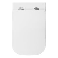 Унитаз подвесной Azario Nove 350х520х365 безободковый, c функцией биде, в комплекте быстросъемное сиденье микролифт арт-AZ-9321B — фото 8, Подвесные унитазы