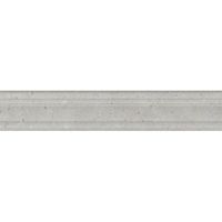 Бордюр Риккарди серый светлый матовый структура обрезной 7,3х40 (12шт) (З) арт-BLF010R — фото 1, Декоративные элементы