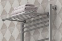 Полка прямая Полка Сунержа прямая 4П / L 470 Сатин 071-2012-4470 — фото 1, Полки для полотенец