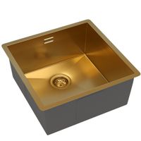 Товар: Кухонная мойка Reflexion Iseo RX2250GD брашированное золото - фото 113 Кухонная мойка Reflexion Iseo RX2250GD брашированное золото — фото 113, Кухонные мойки