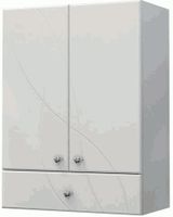 шкаф навесной Дуб 60 DВ1 белый MFR79499WT — фото 1, Шкафы для ванной